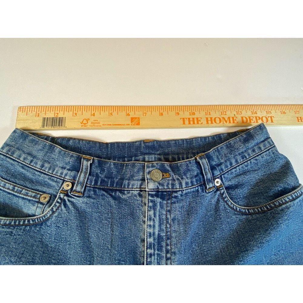 Polo Ralph Lauren Jeans Co Women's 8P Blue classic stretch High Rise Momcore - Picture 4 of 9